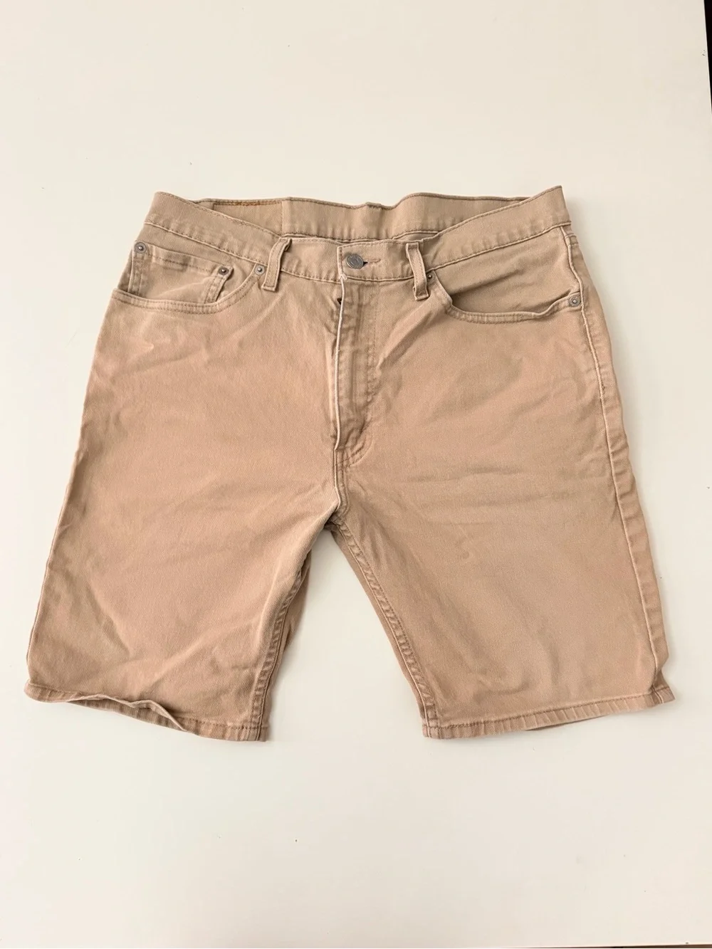 Levi's 505 Men's Khaki Denim Shorts